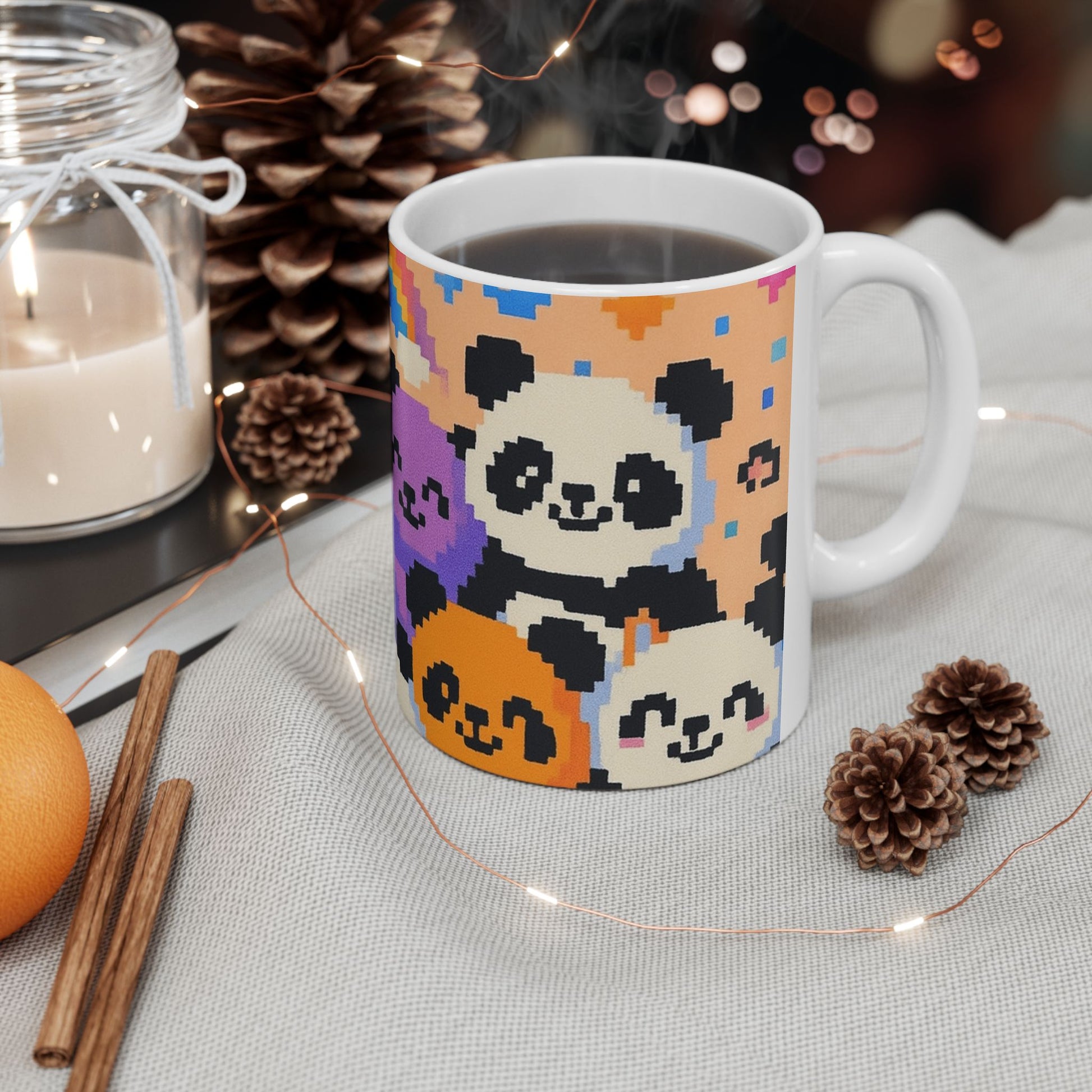 Colorful Panda Mug