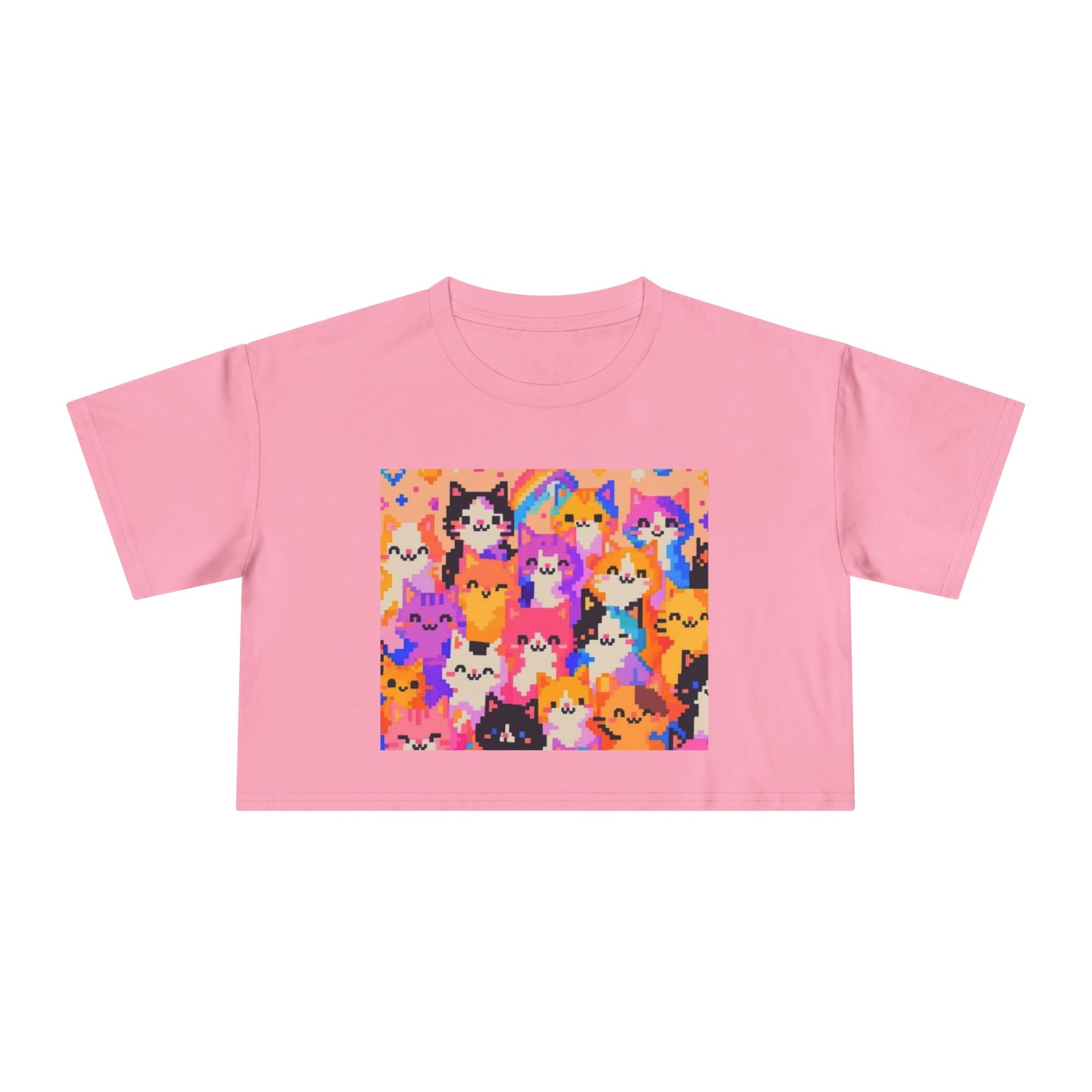 Colorful Kittens Women's Crop Top