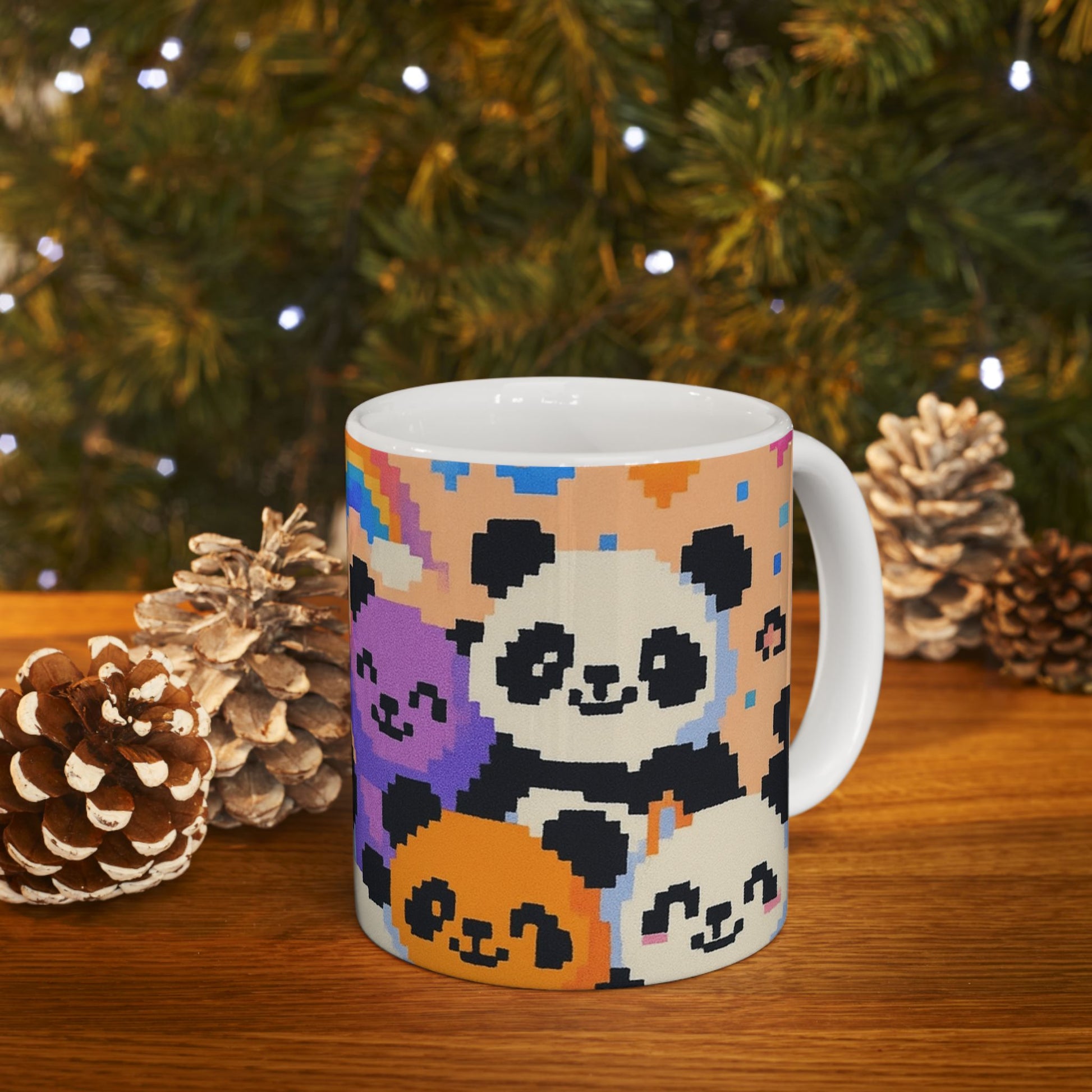 Colorful Panda Mug