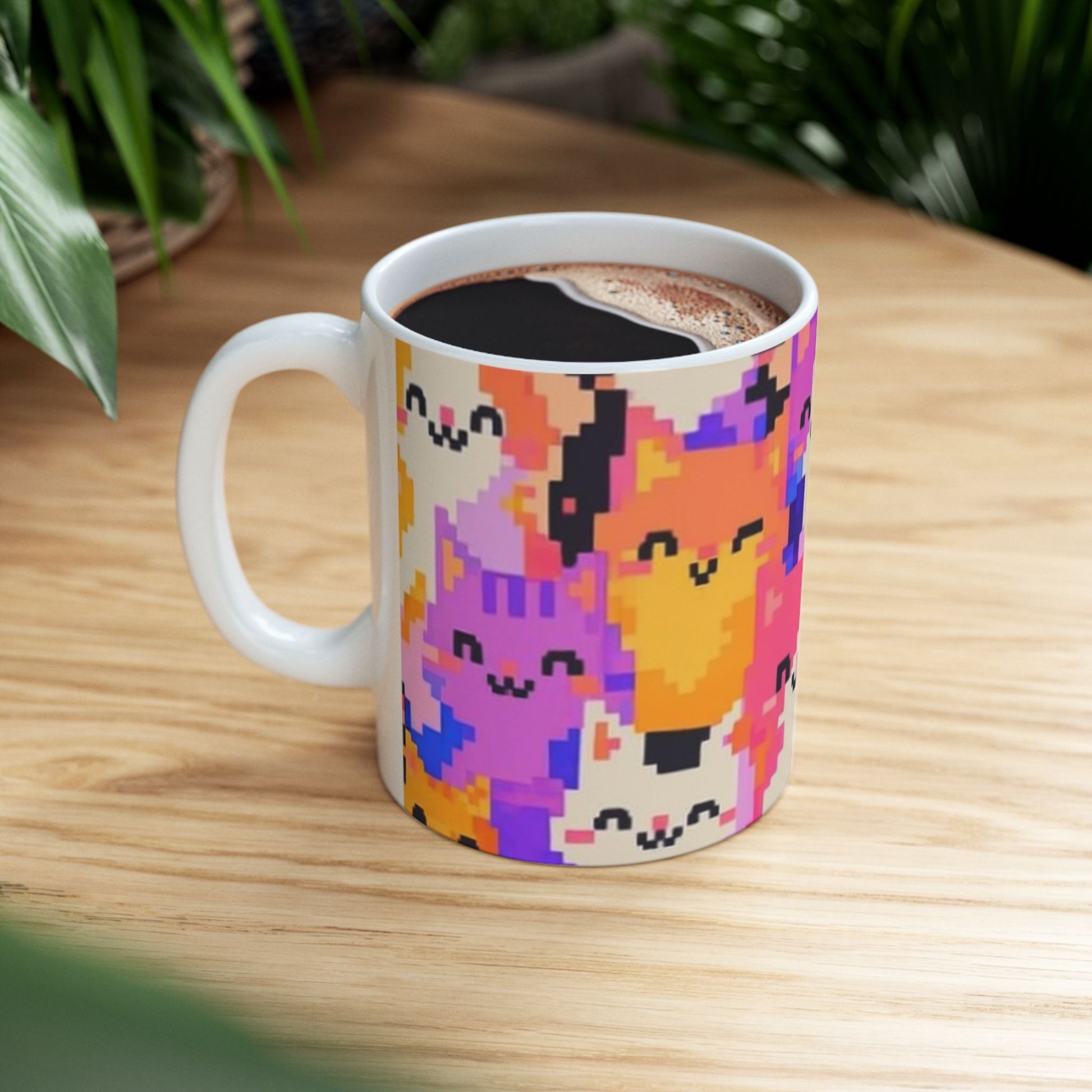 Colorful Kittens Mug