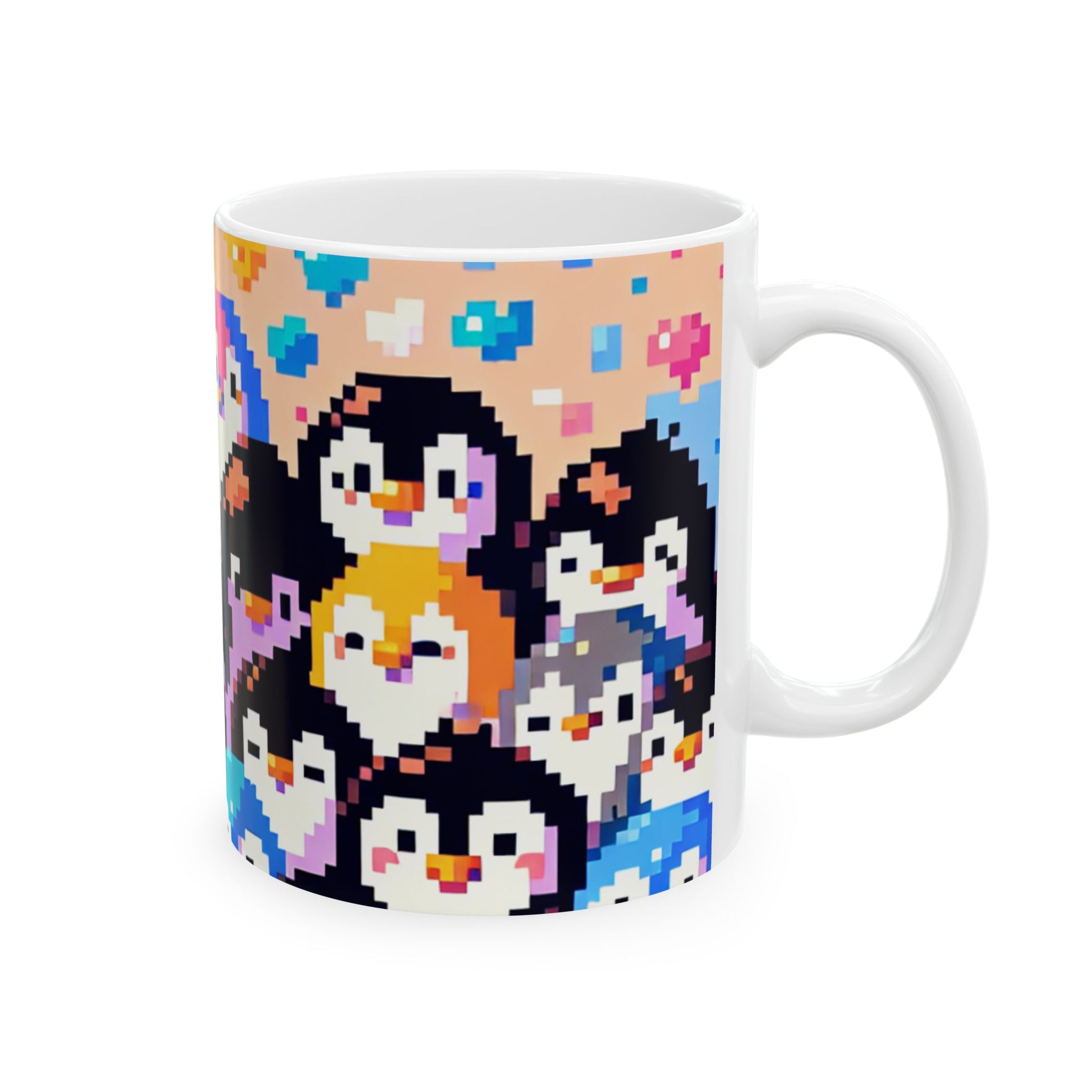 Colorful Penguin Mug