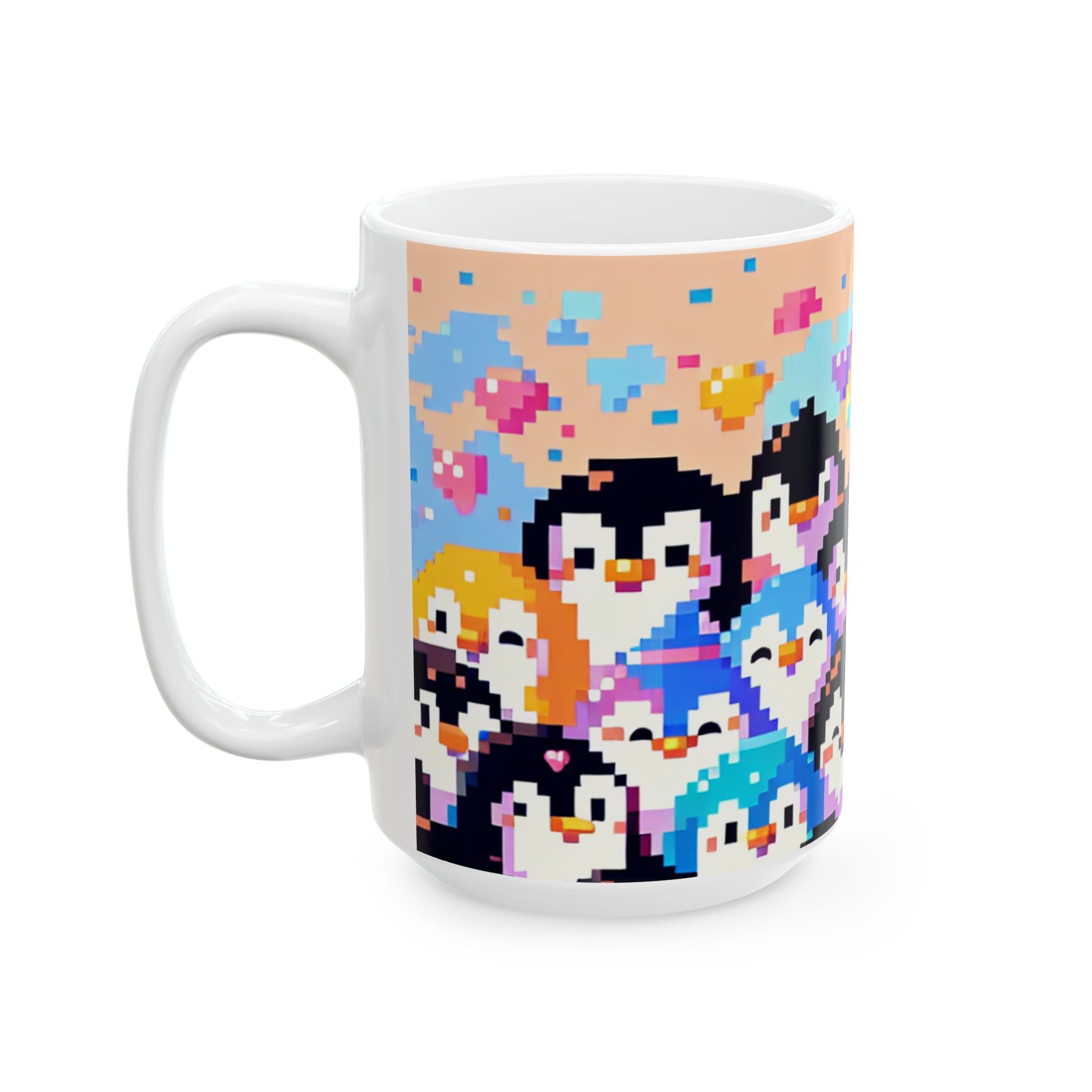 Colorful Penguin Mug