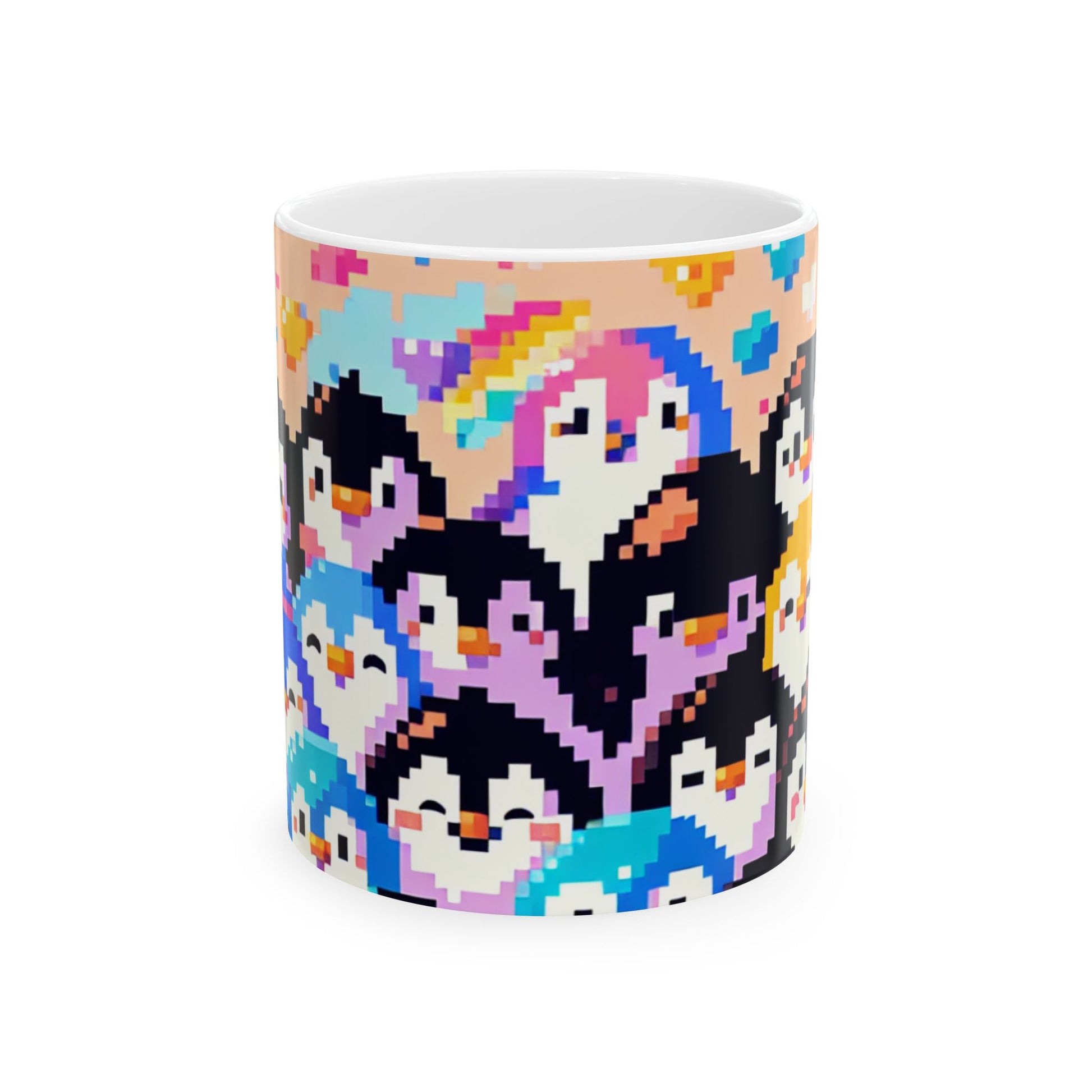 Colorful Penguin Mug