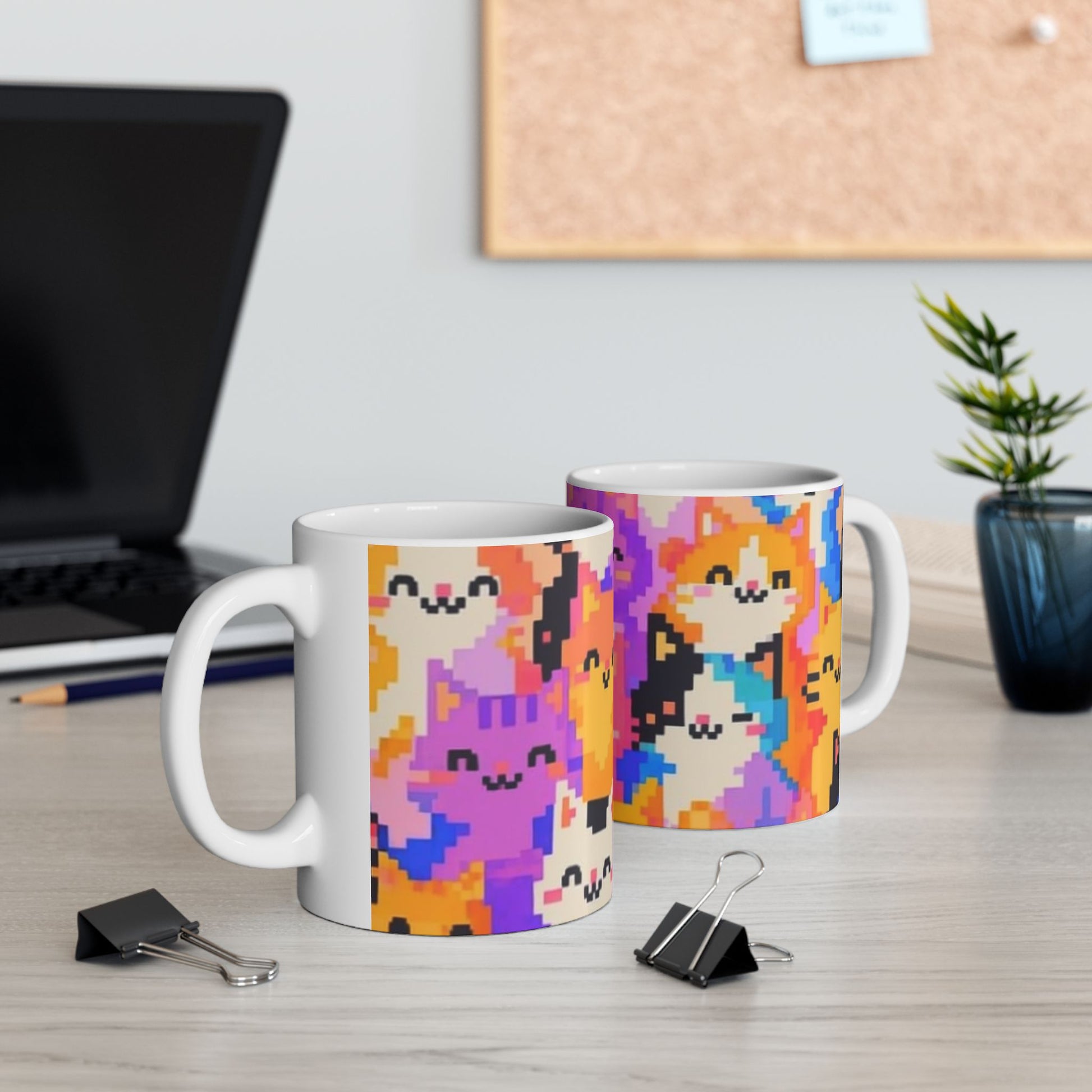Colorful Kittens Mug