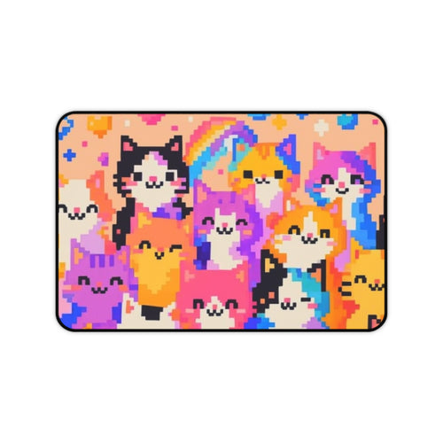 Colorful Kittens Mouse Pad