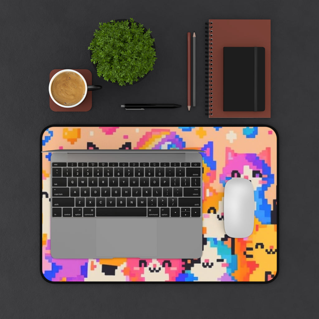 Colorful Kittens Mouse Pad