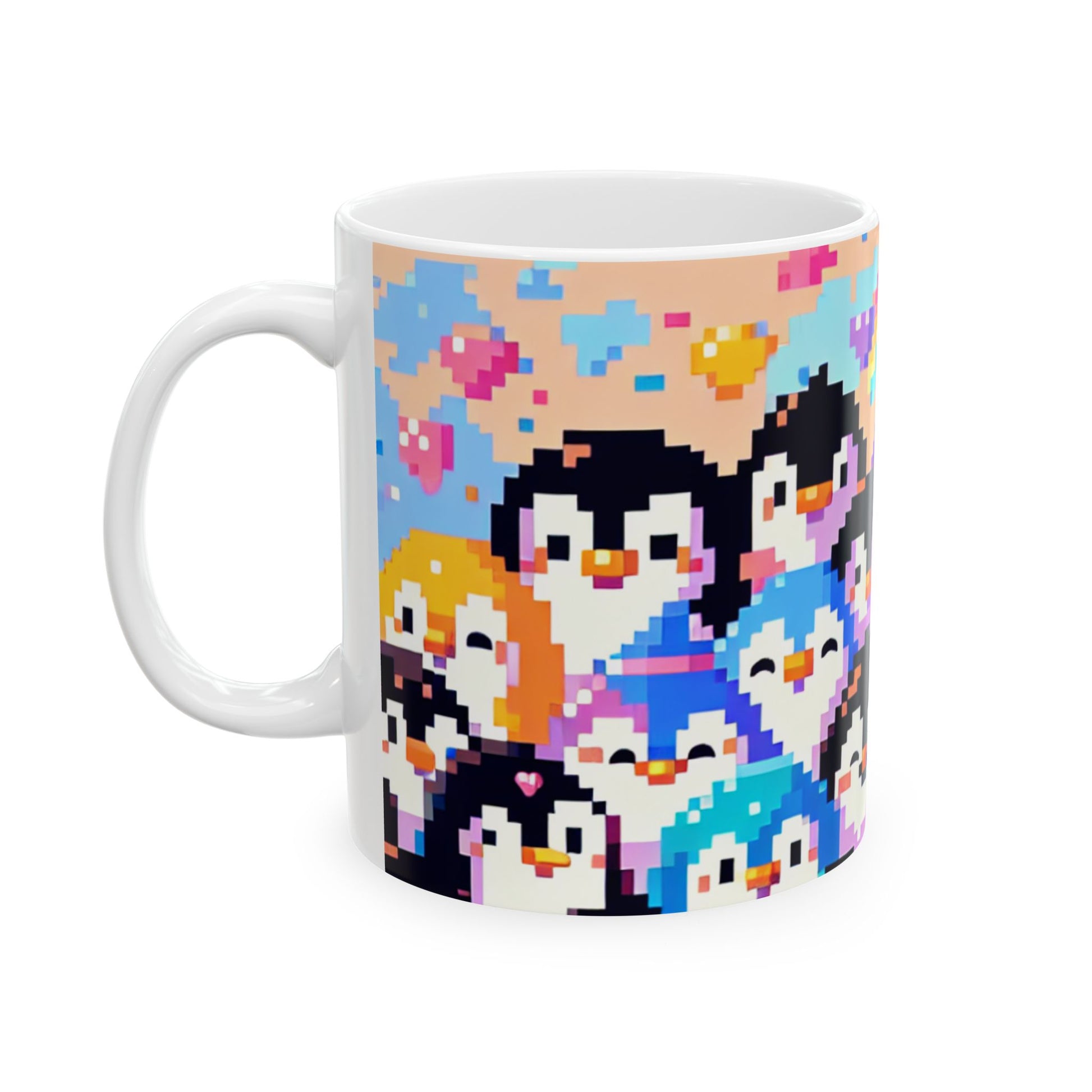 Colorful Penguin Mug