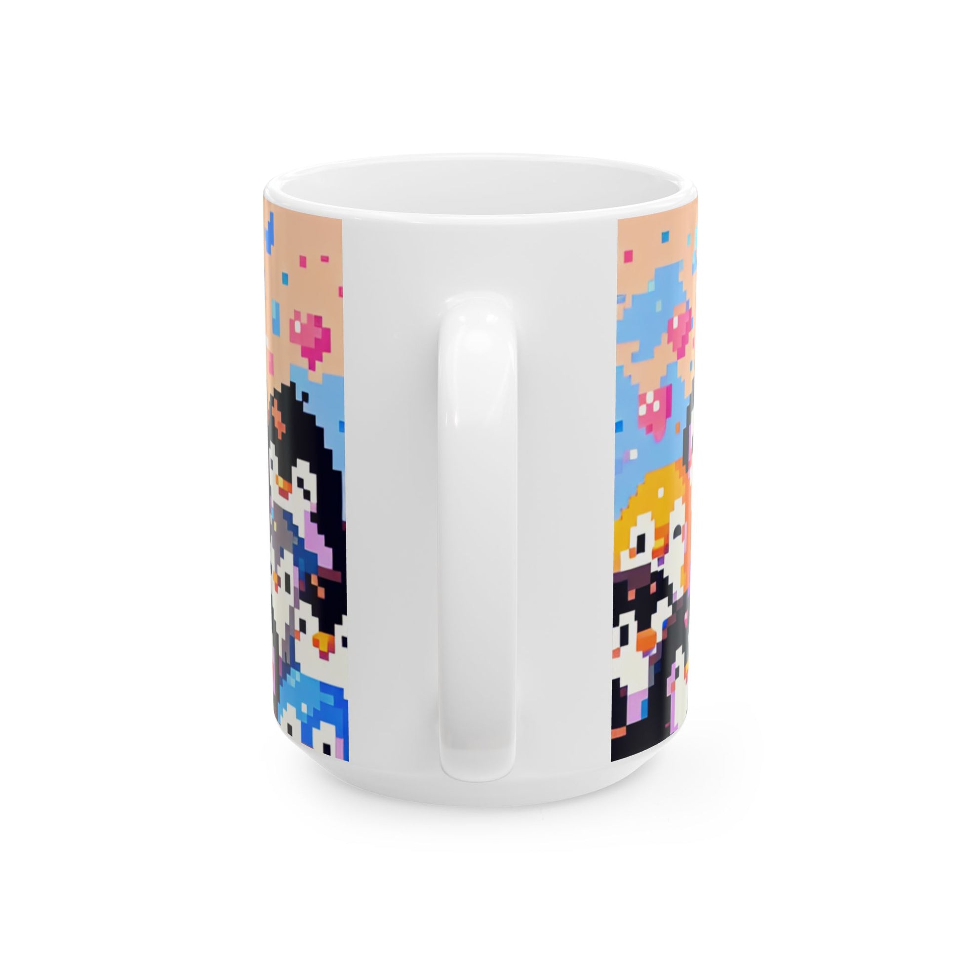 Colorful Penguin Mug
