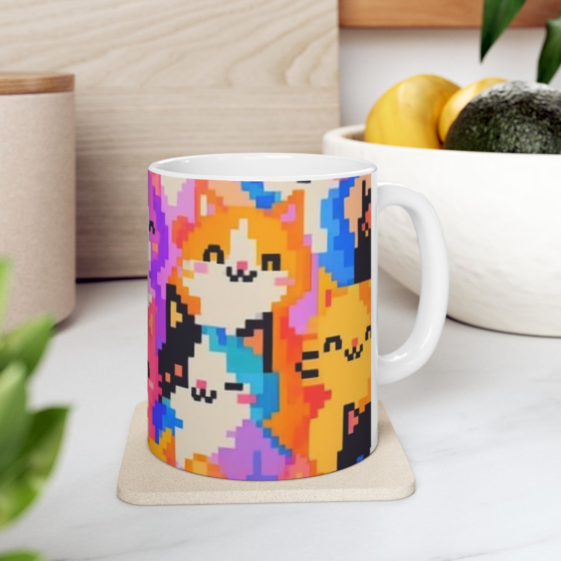 Colorful Kittens Mug