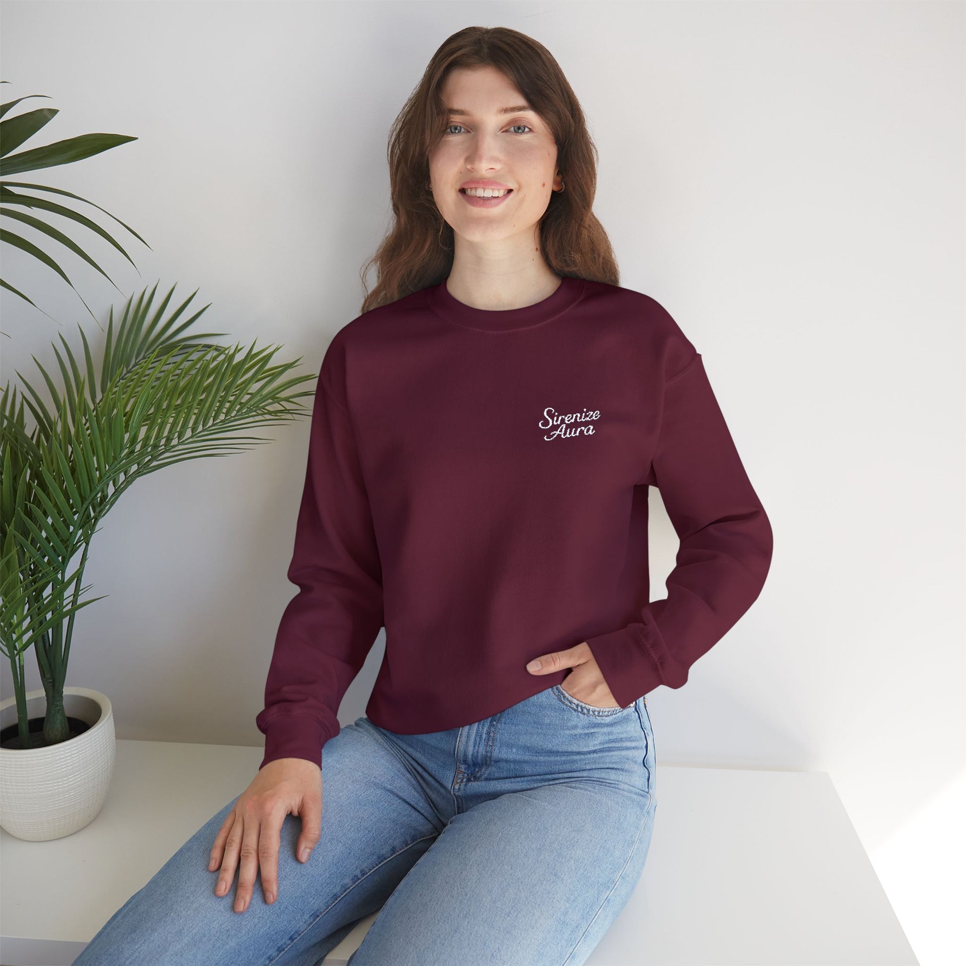 Sirenize Aura ™  Embroider Sweatshirt