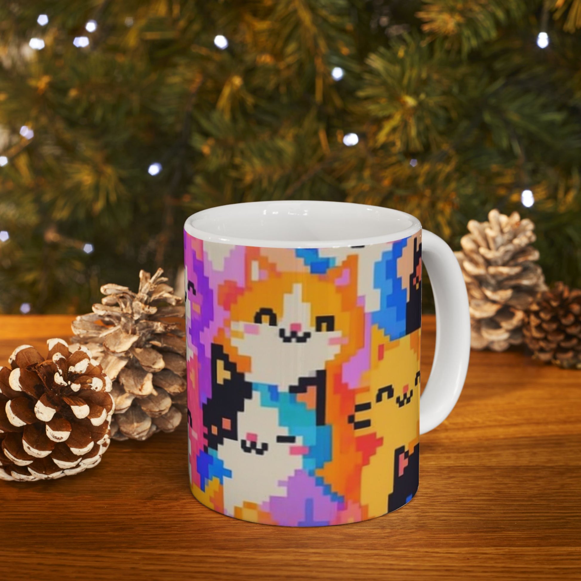Colorful Kittens Mug