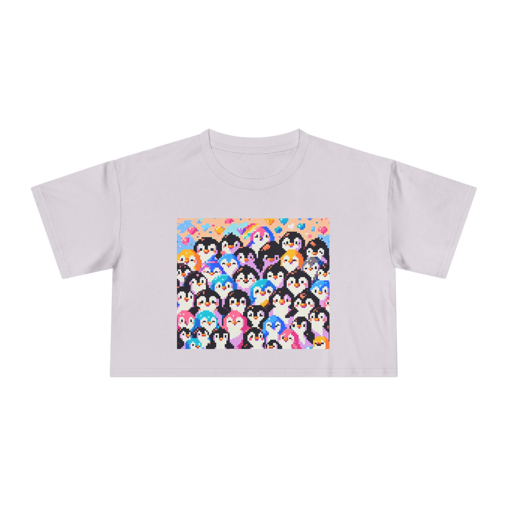 Colorful Penguin Women's Crop Top