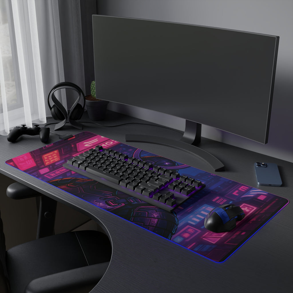 Sirenize Aura™ LED Samurai Mouse Pad