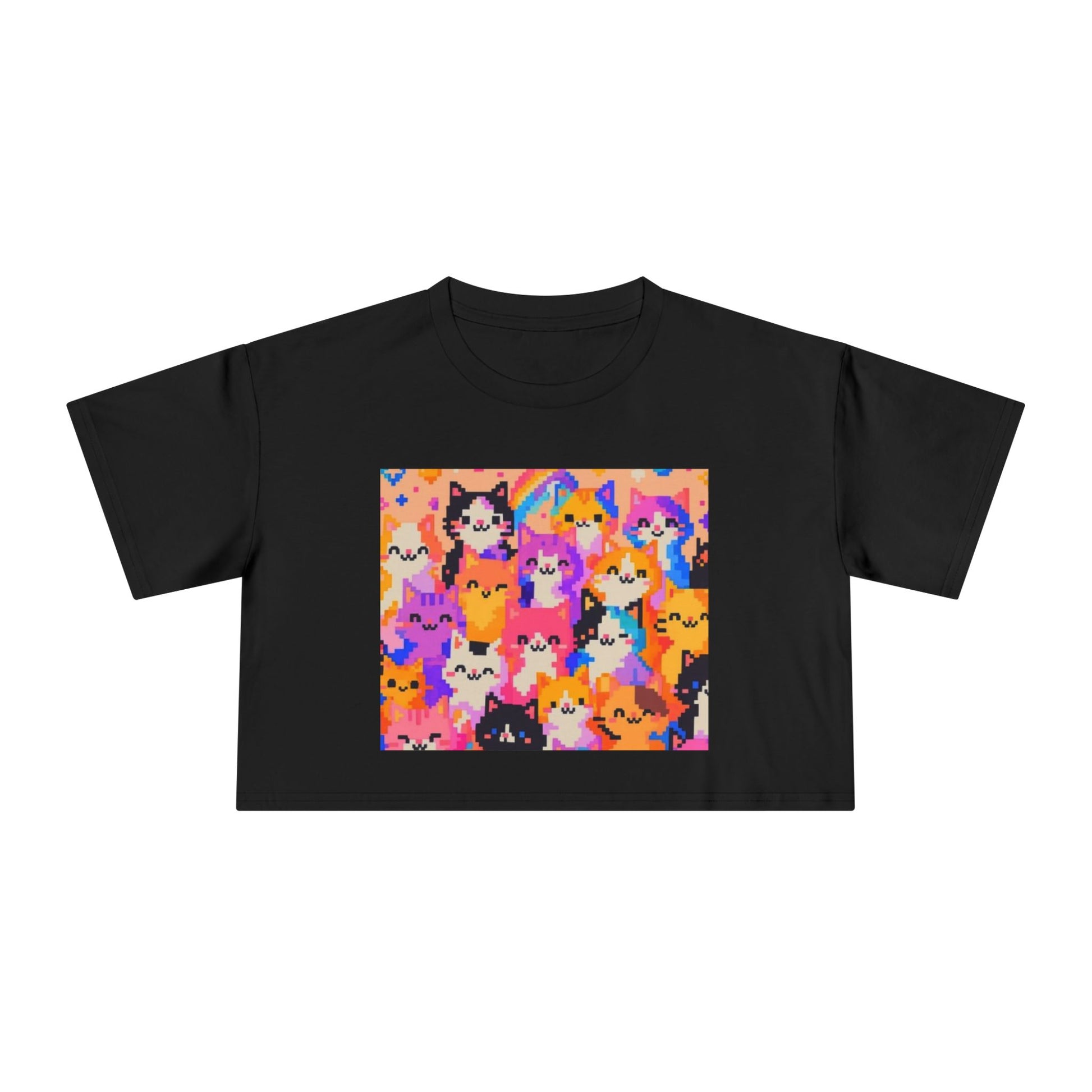 Colorful Kittens Women's Crop Top