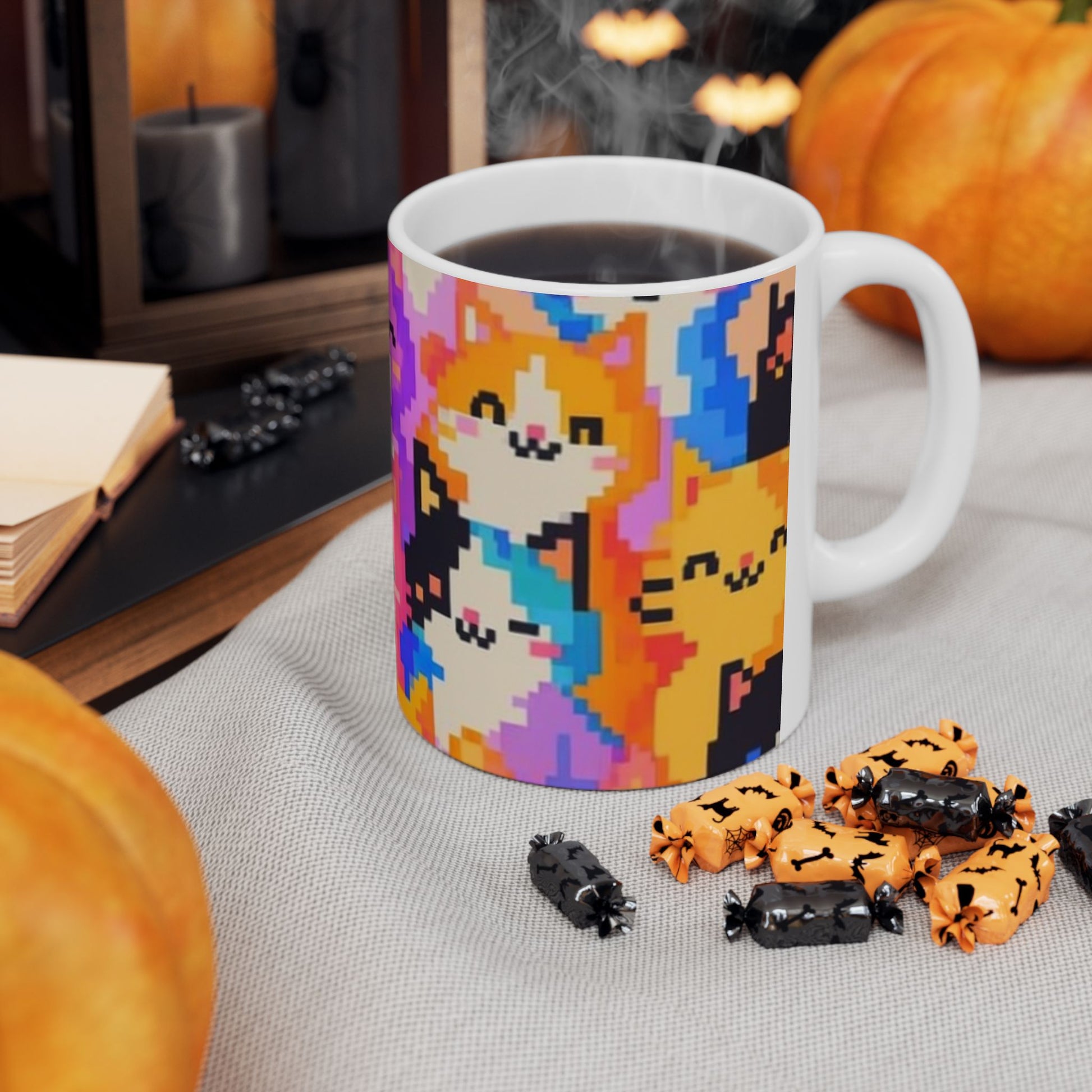 Colorful Kittens Mug