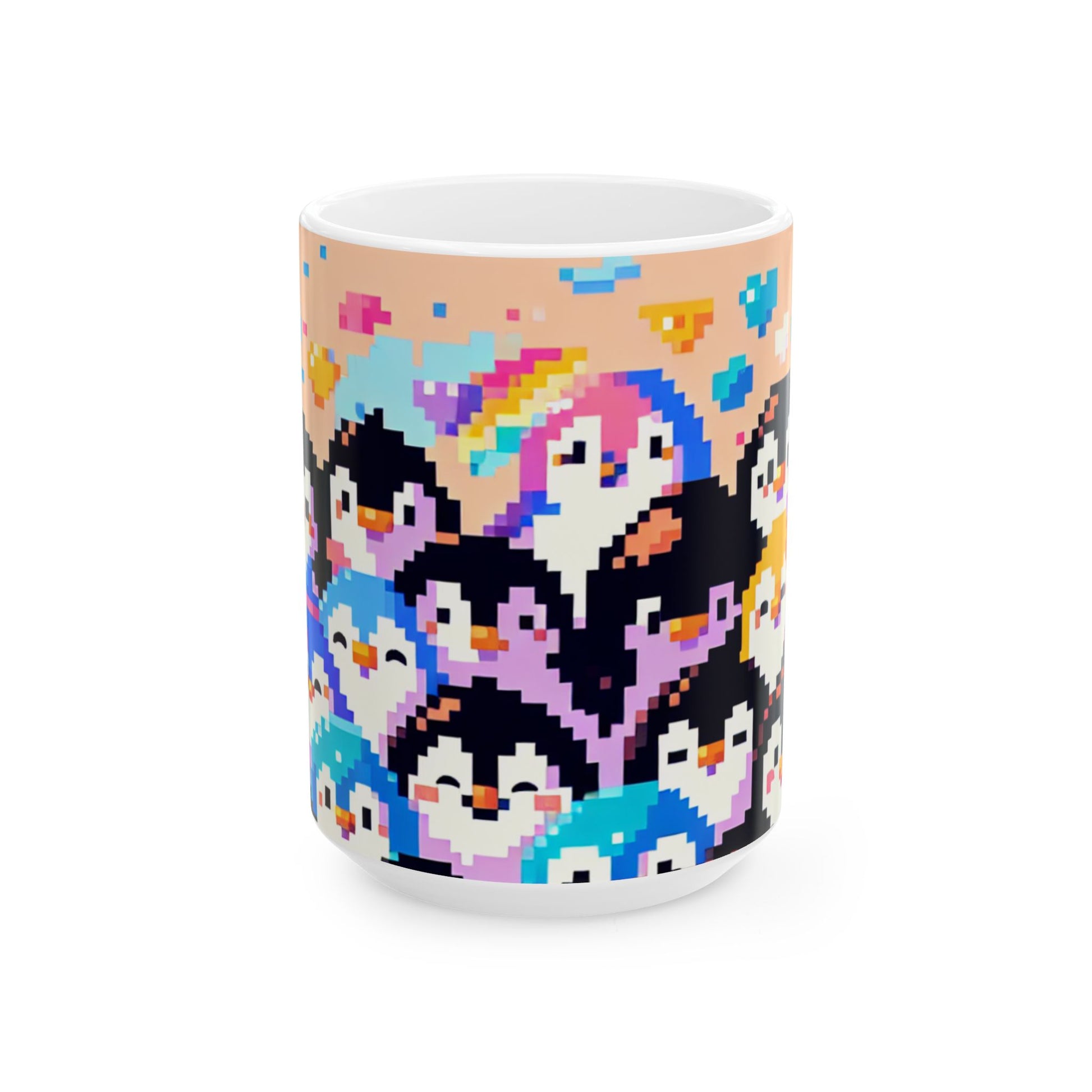 Colorful Penguin Mug