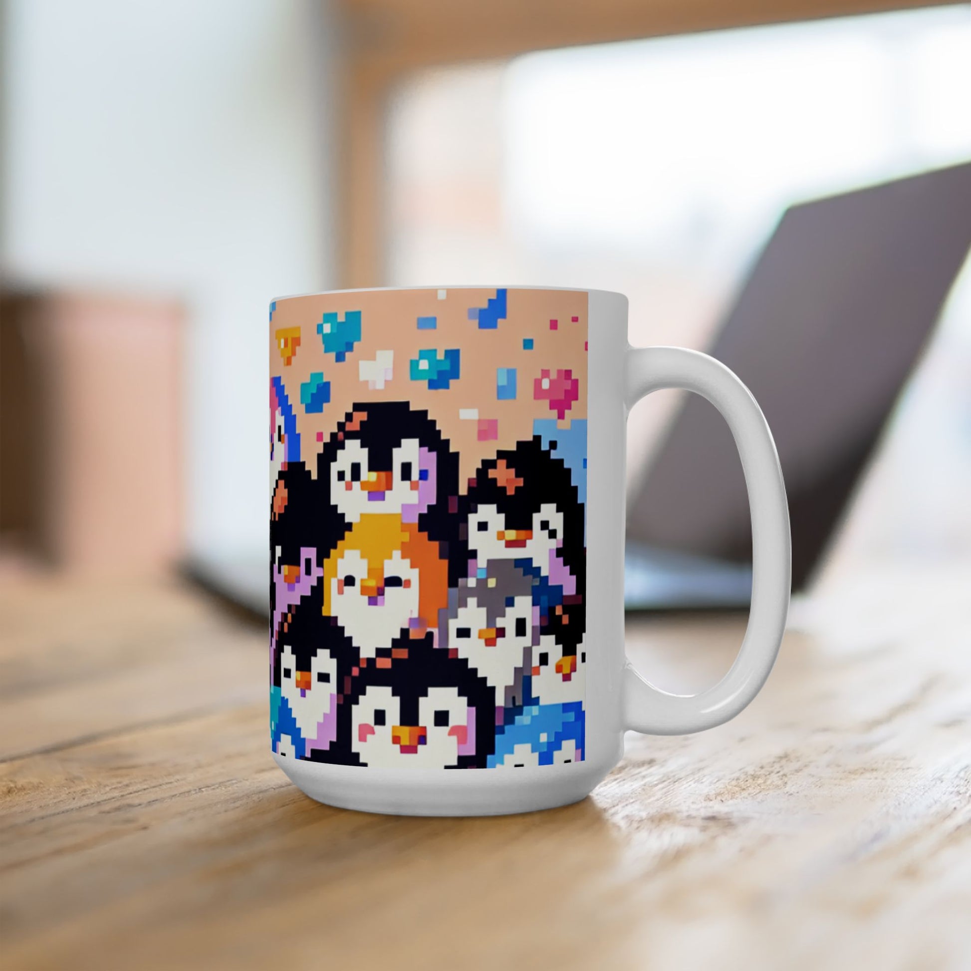 Colorful Penguin Mug