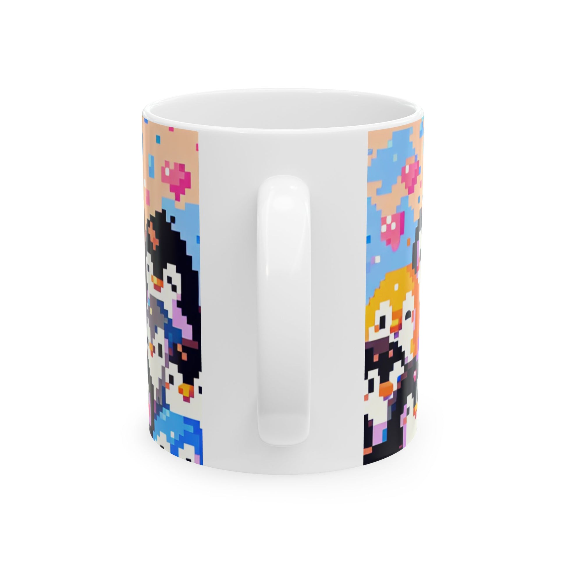 Colorful Penguin Mug