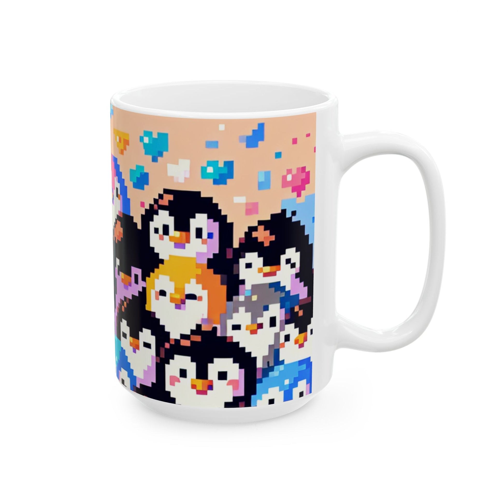 Colorful Penguin Mug