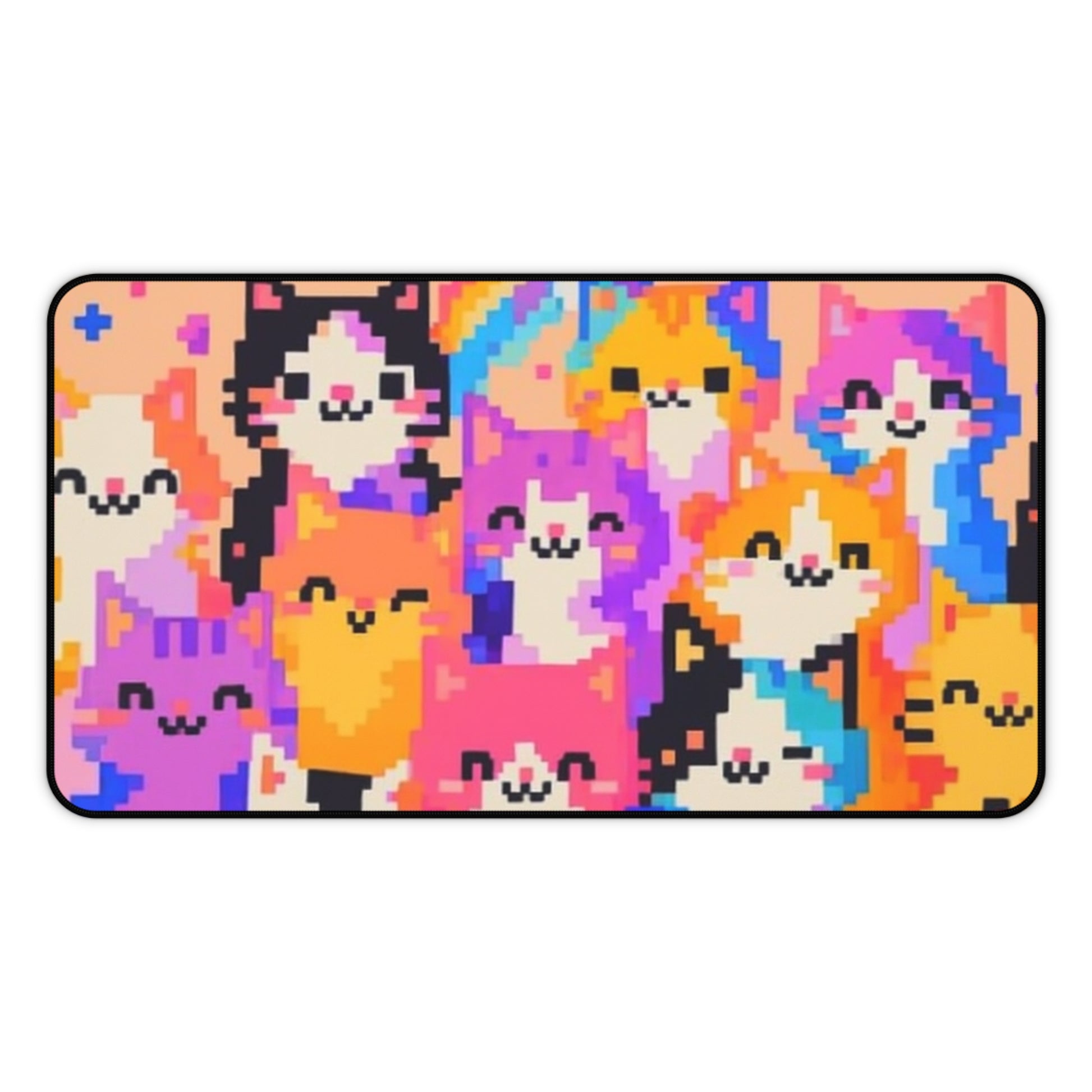 Colorful Kittens Mouse Pad